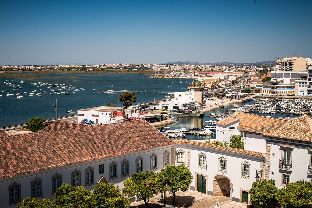 Prédios em Faro