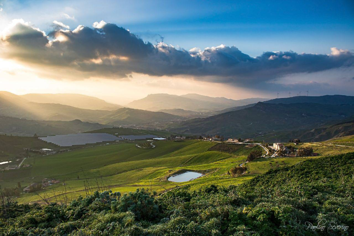 Cammarata, na ilha Sicília