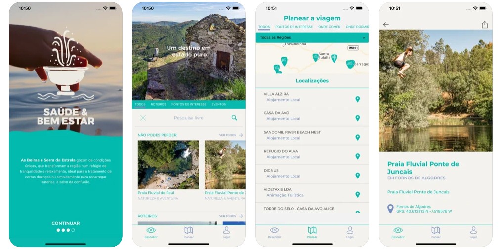 Férias na Serra da Estrela? Esta app tem tudo sobre praias fluviais, onde comer e dormir