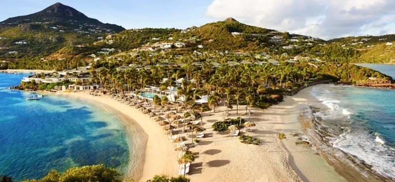 Hotel de luxo nas caraíbas