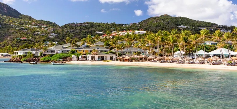 Hotel de luxo nas caraíbas