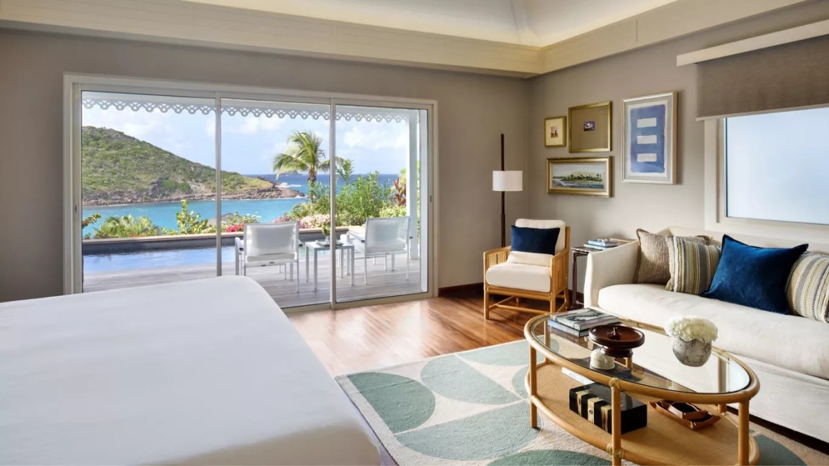 Hotel de luxo nas caraíbas