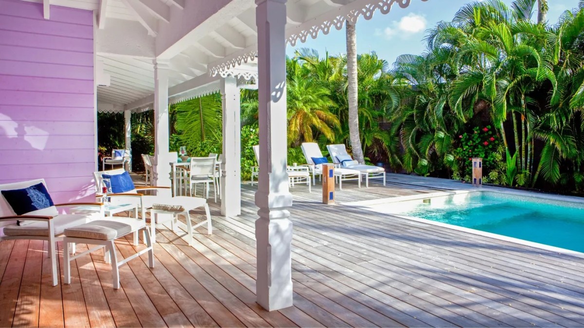 Hotel de luxo nas caraíbas