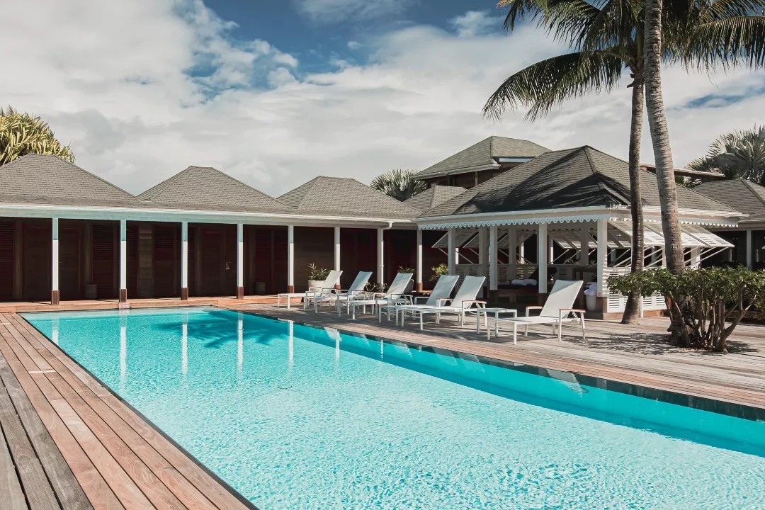 Hotel de luxo nas caraíbas