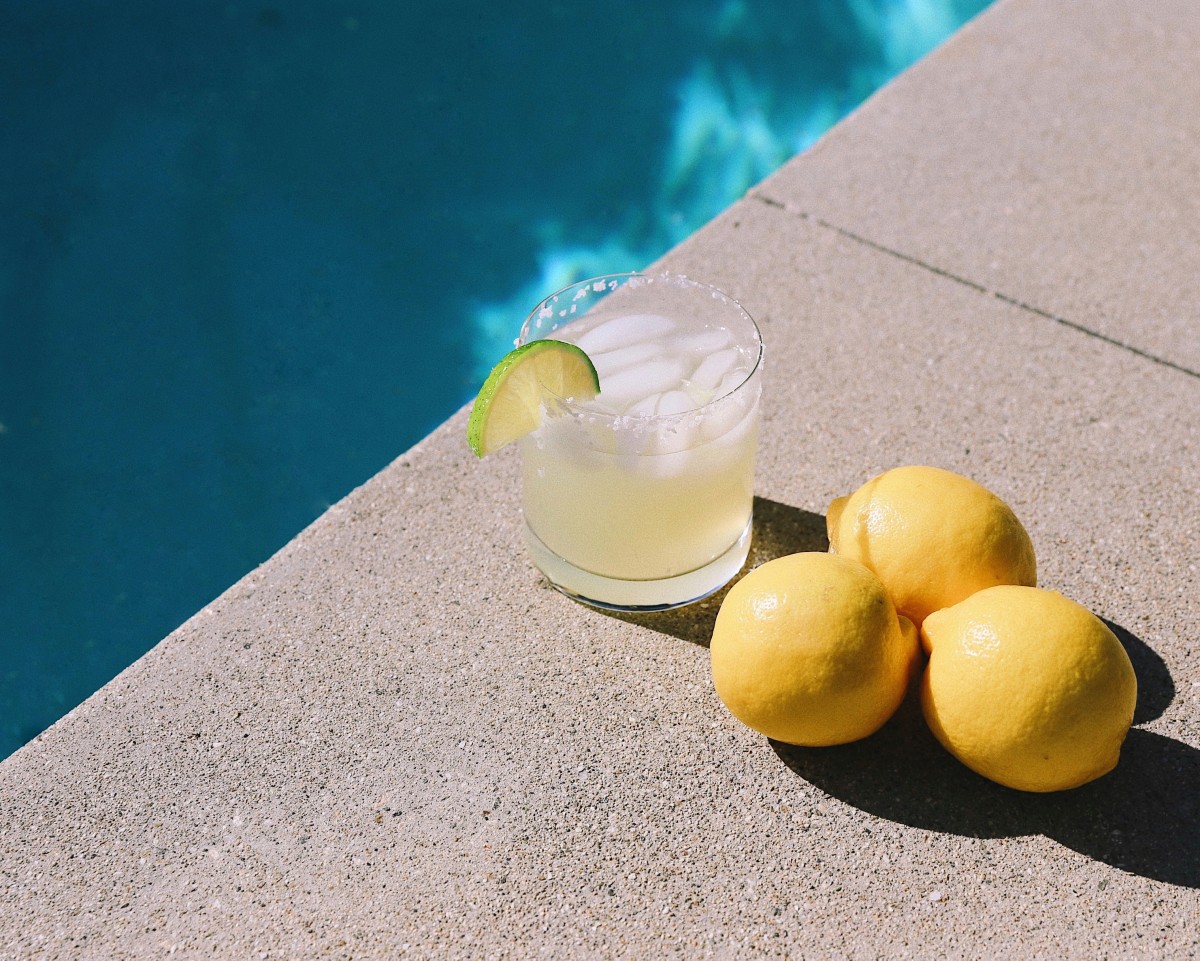 Bebidas para uma festa de verão em casa