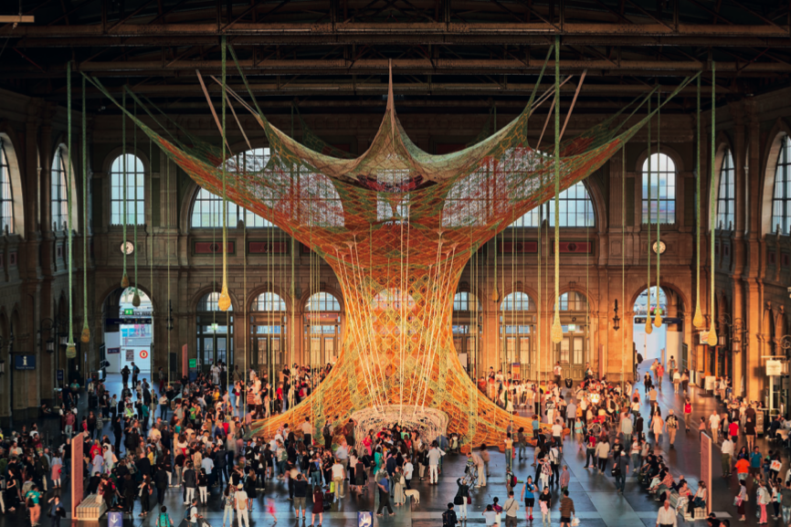 Incríveis esculturas que podem ser vividas - obras do artista brasileiro Ernesto Neto