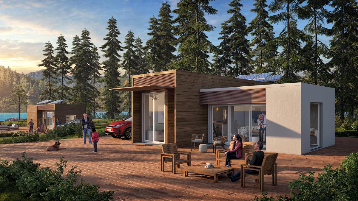 Casas pré-fabricadas Hüga