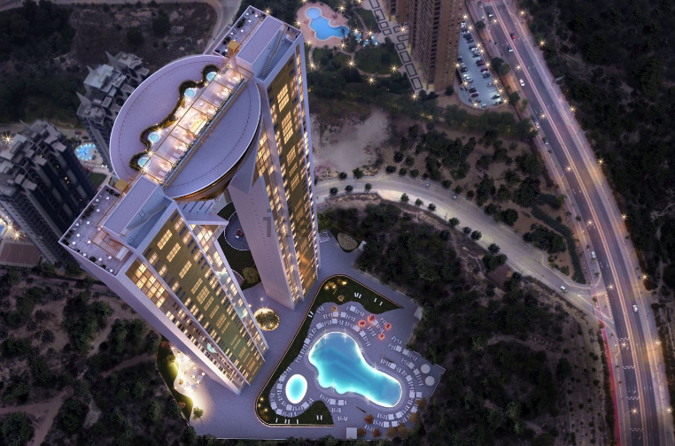 Casas no InTempo, o arranha-céus residencial mais alto da UE