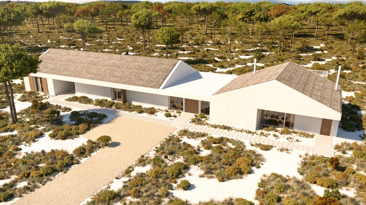 This luxury home for sale in Comporta is valued at 1.35 million euros