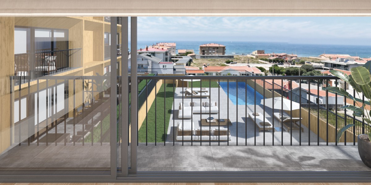 Casas novas com varanda