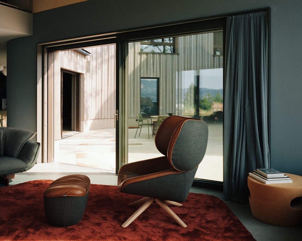Uma espetacular casa pré-fabricada nos Alpes