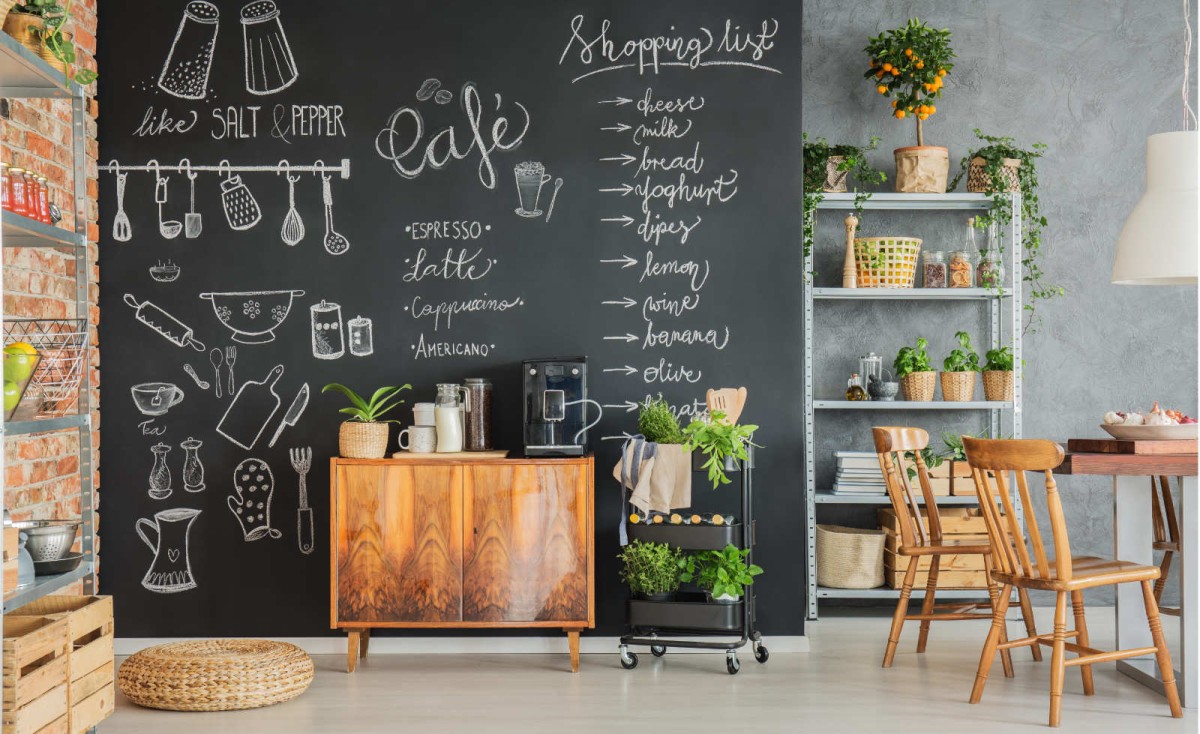 Como usar a tinta de ardósia nas paredes para decorar e muito mais...