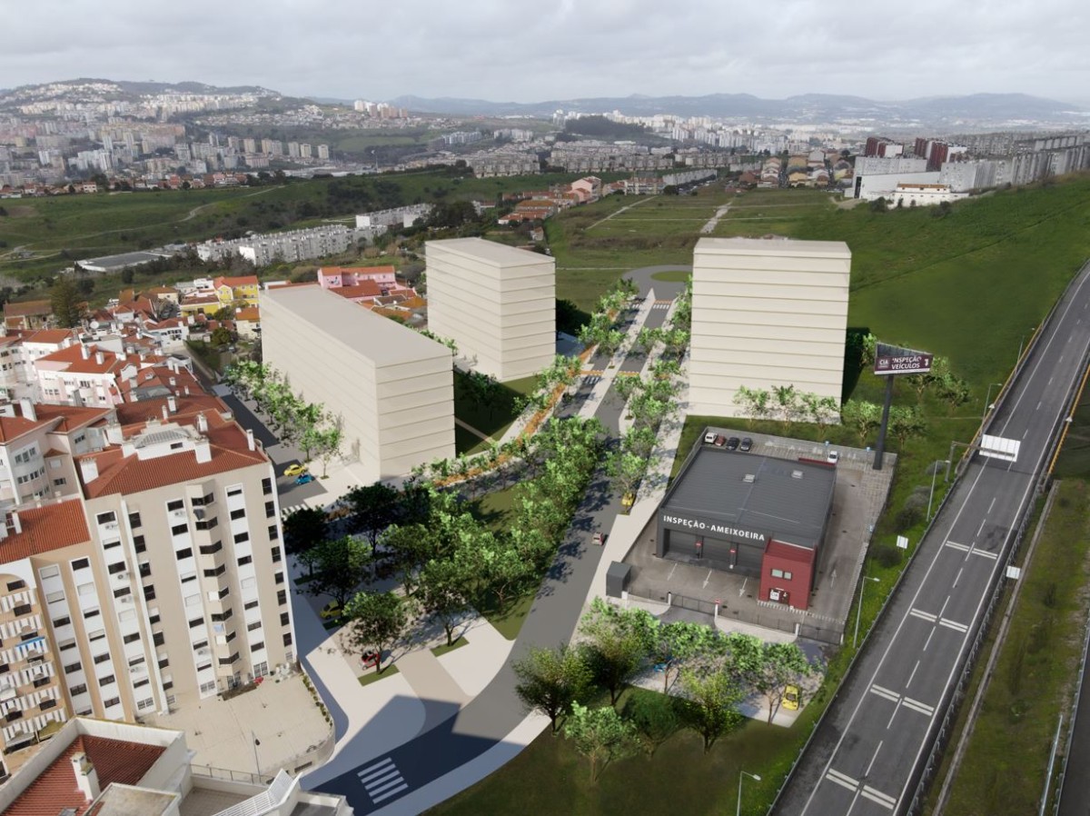 Terreno à venda em Lisboa com projeto aprovado