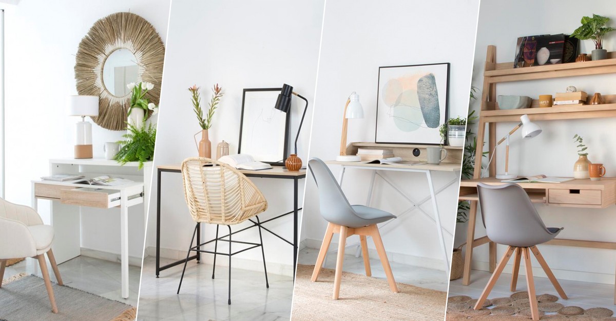 5 secretárias perfeitas para renovar a zona de estudo ou teletrabalho