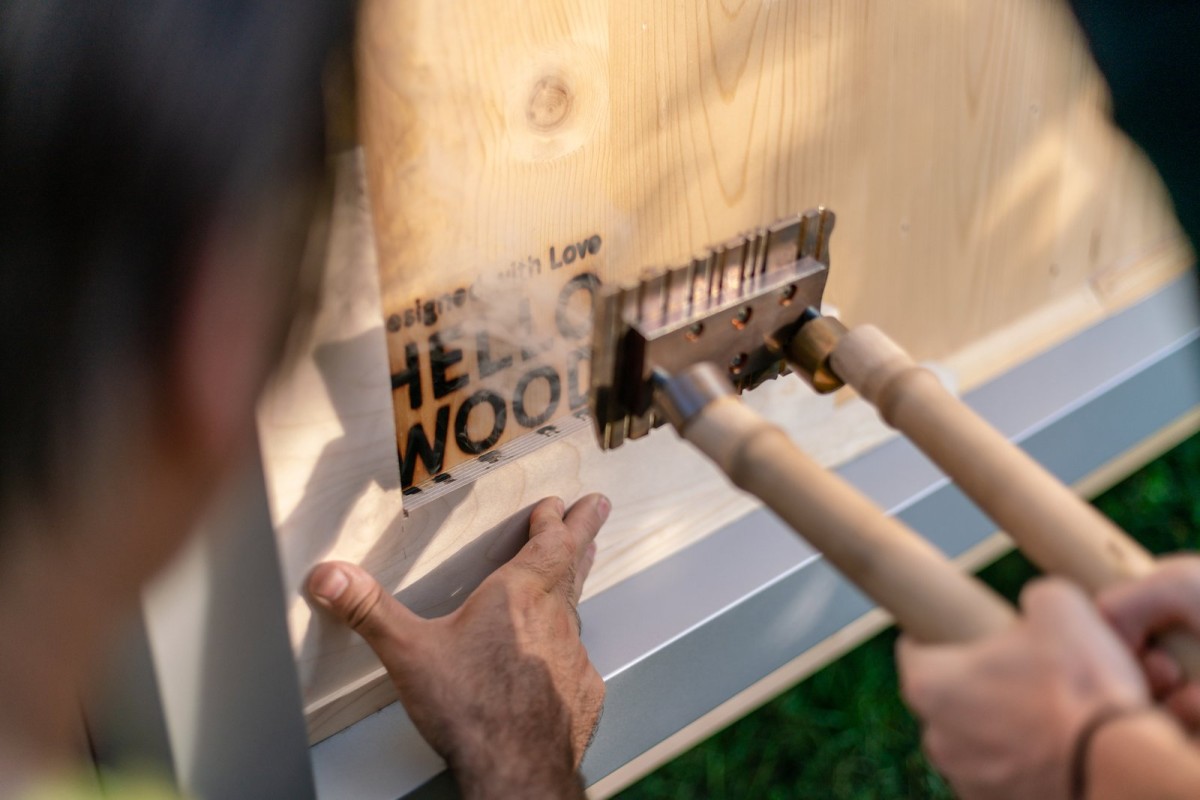 Minicasa pré-fabricada sustentável