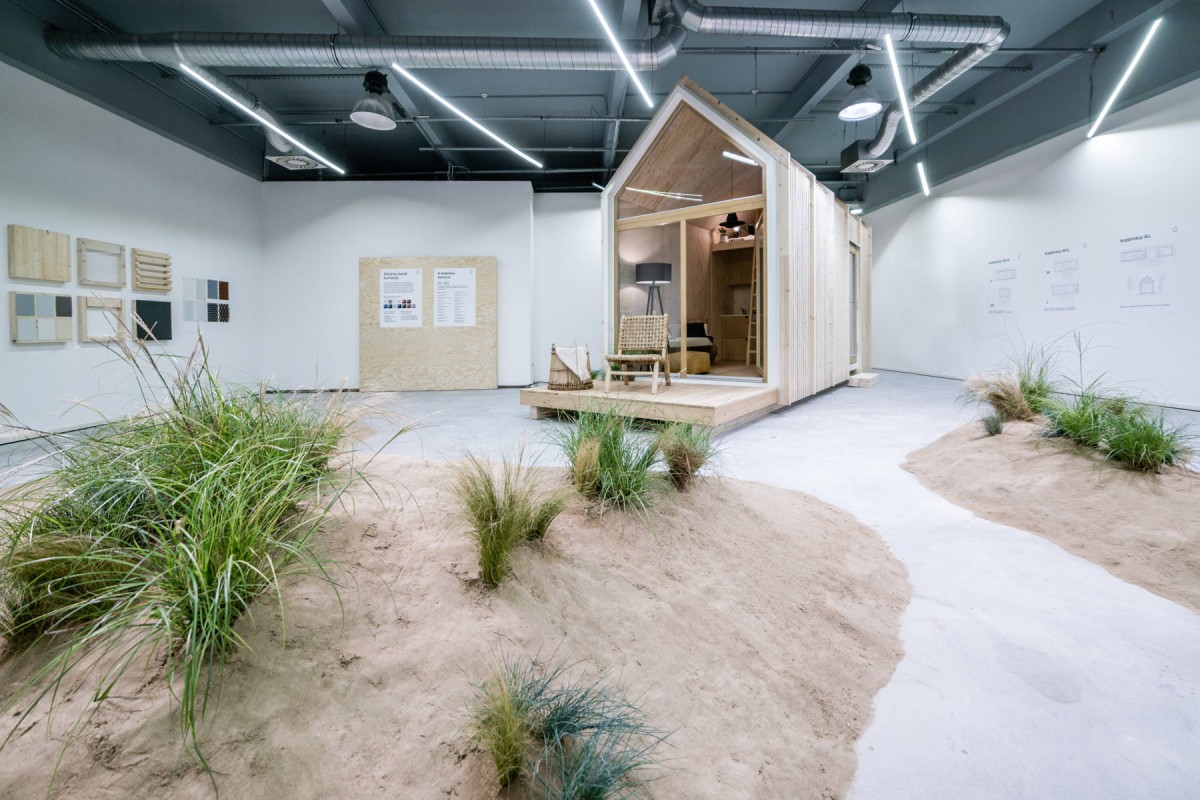 Minicasa pré-fabricada sustentável