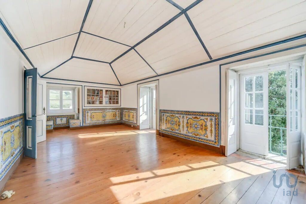 The traditional mosaics in one of the bedrooms