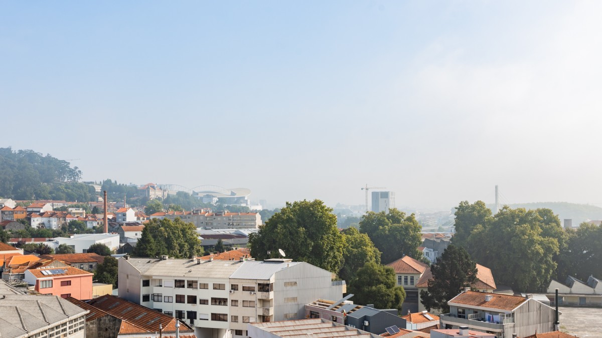 Habitações em construção no Porto