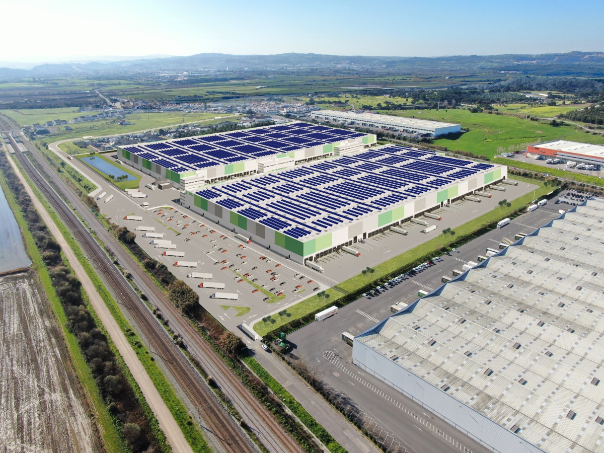 Azambuja Green Logistics Park fica concluído em 2022 e terá 115.000 m2