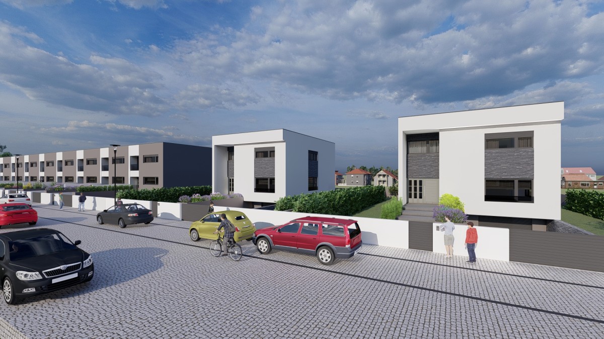 Valley Village terá 12 moradias: 10 casas geminadas e duas independentes