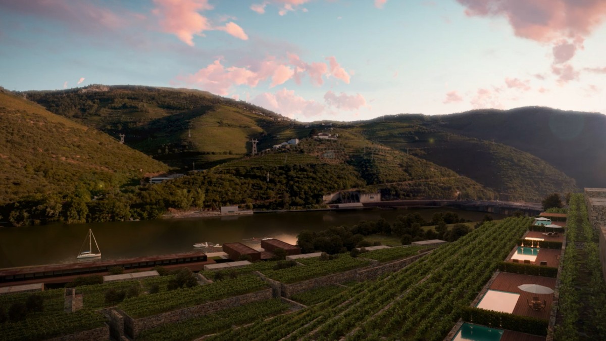 Resort de luxo no Douro