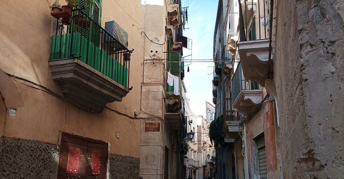 Casas à venda por 1 euro no centro histórico de Taranto