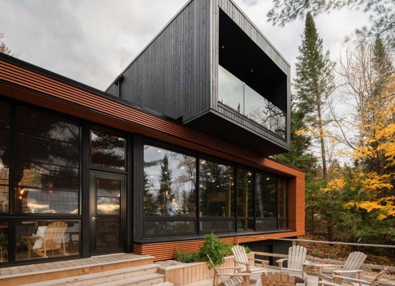 Casa pré-fabricada de luxo