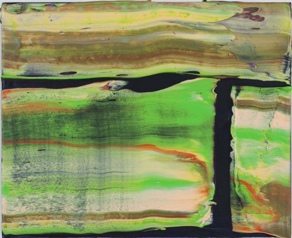 Pintura de Pedro Calapez por 2.800 euros (24,5 x 30 x 3,5 cm)