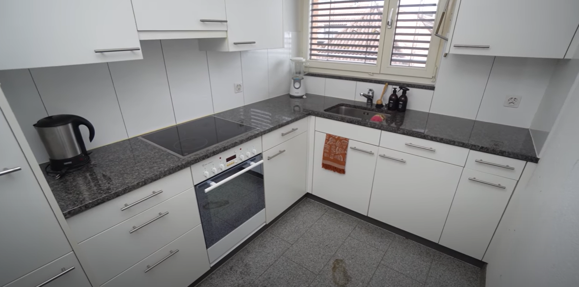 Limpeza da cozinha