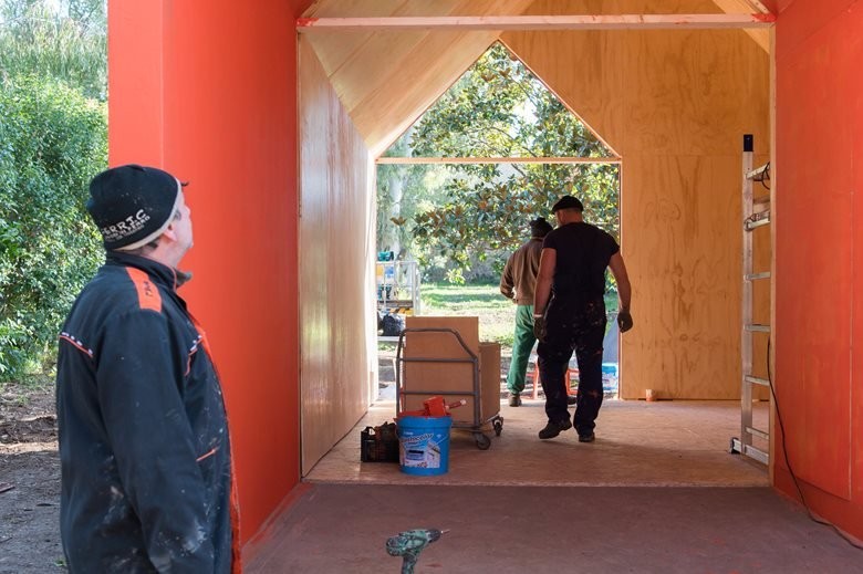 Assim é a casa pré-fabricada La Casa dell'Affettività