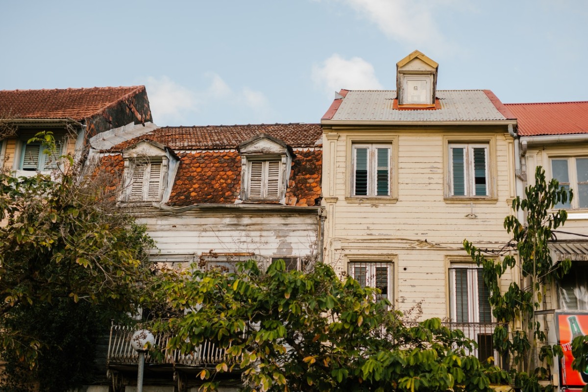 Casas com falta de qualidade