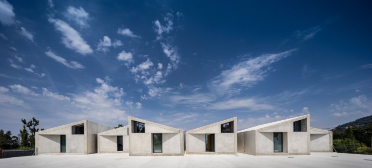 Casas pré-fabricadas em betão