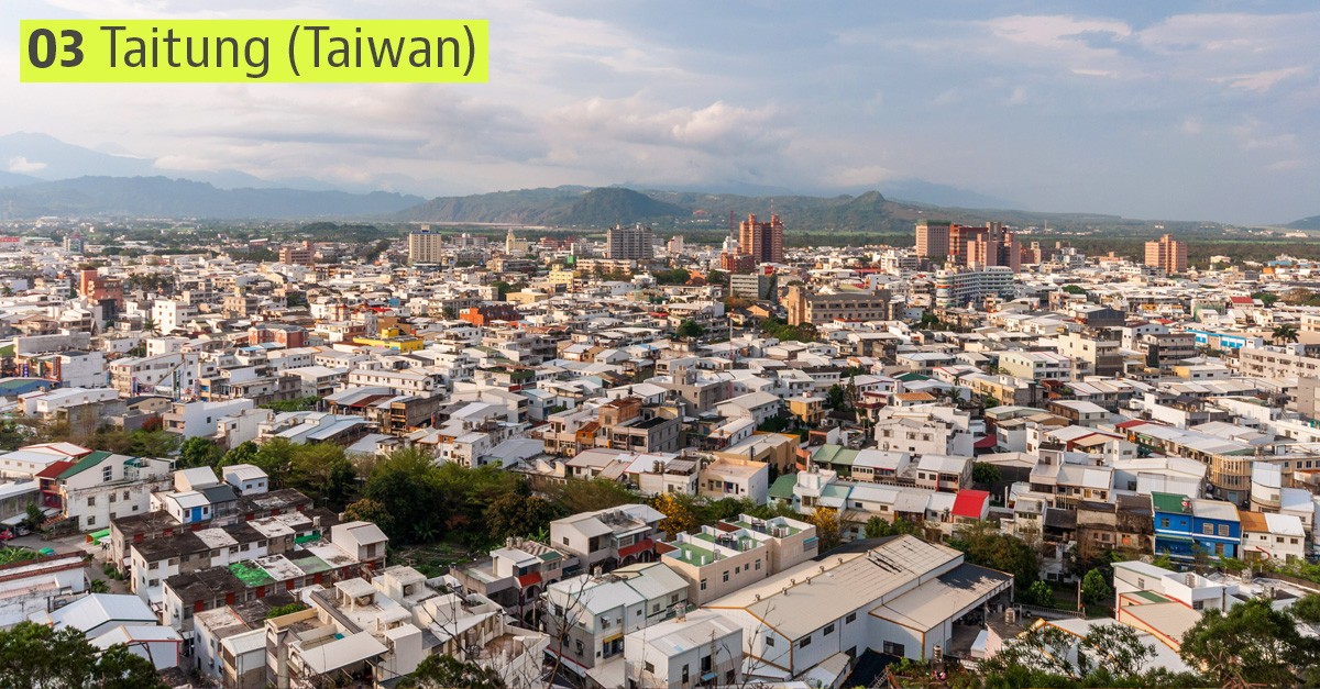Taitung em Taiwan