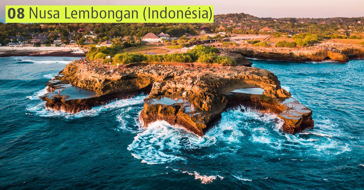 Lusa Lembongan na Indonésia