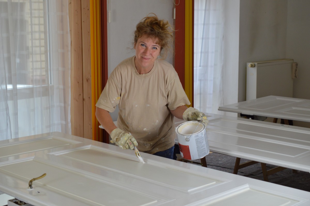 Pintar portas