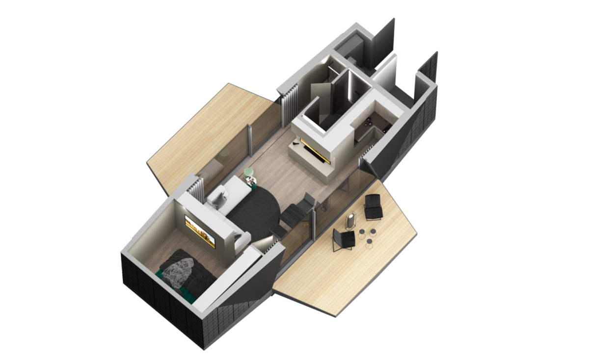 Casas pré-fabricadas