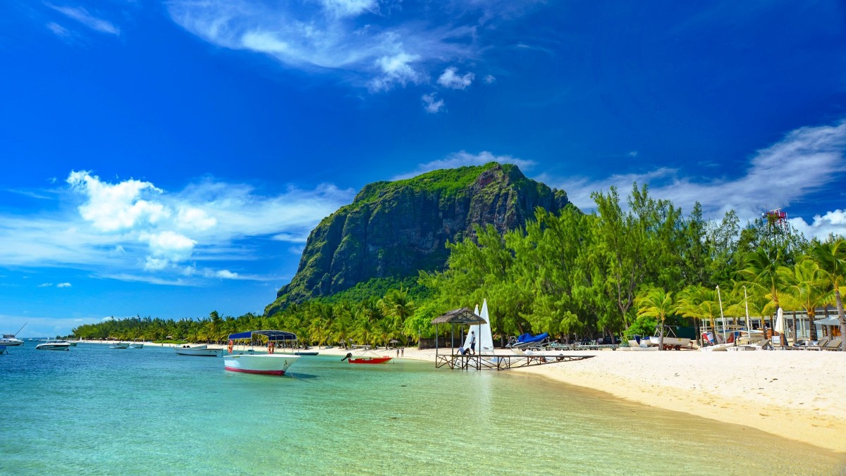 The beaches of Mauritius make an excellent place to holiday and work