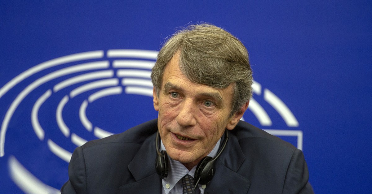 Morreu o presidente do Parlamento Europeu, David Sassoli, aos 65 anos