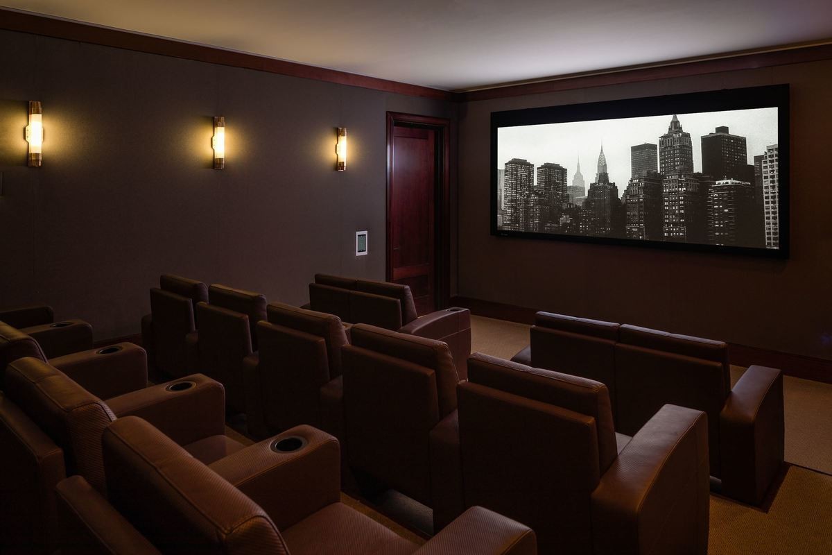 Casas com home cinema