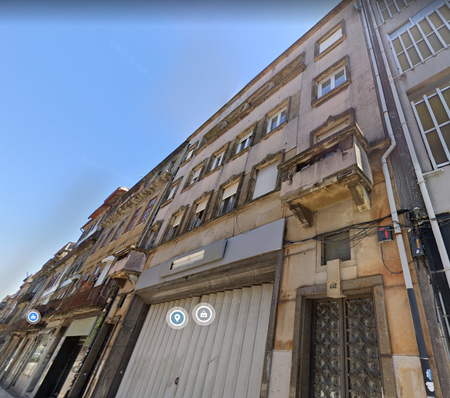 Casas reabilitadas no centro do Porto