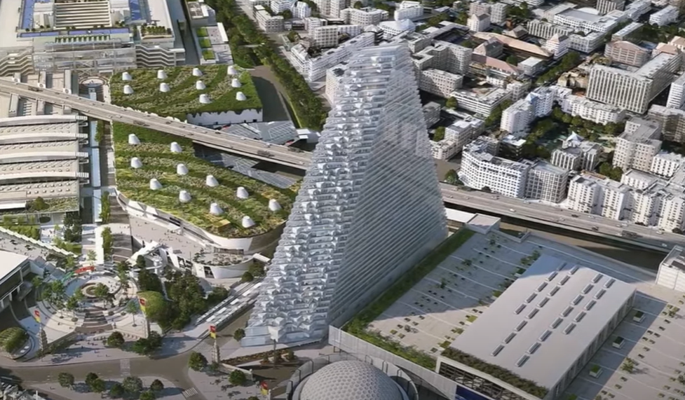 Novo arranha-céus em Paris