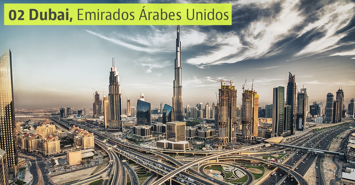 Dubai é uma das cidades com melhor qualidade de vida