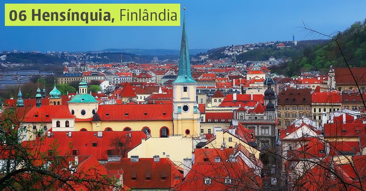 Hensínquia é uma das cidades com melhor qualidade de vida