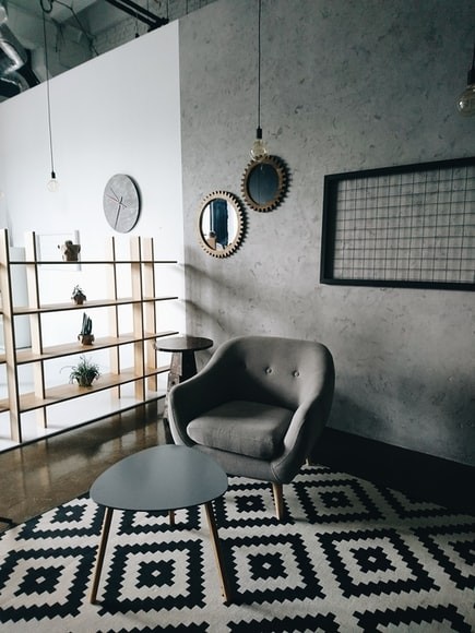 Decoração com tapetes