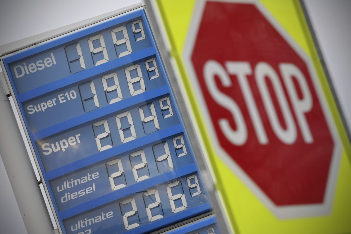Preço do gasóleo e gasolina
