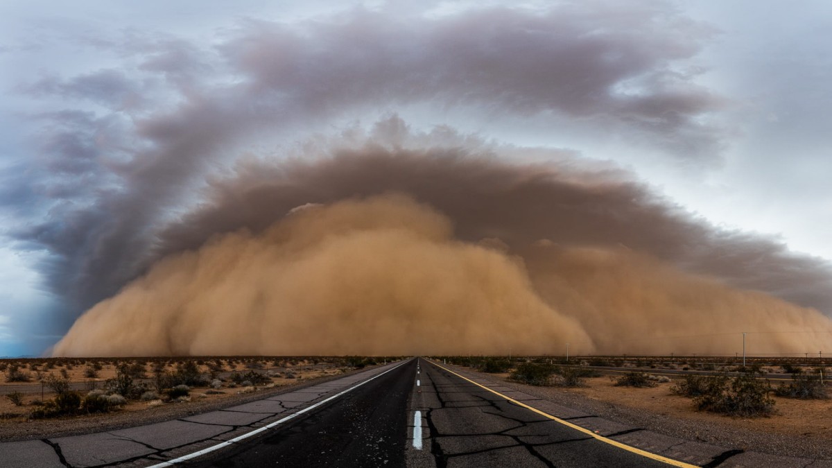 Tempestades areia