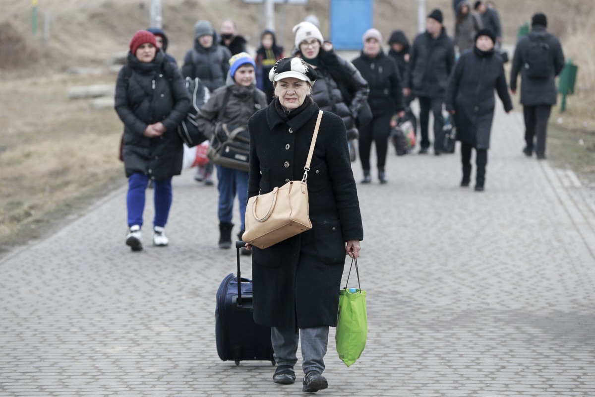 Refugiados ucranianos