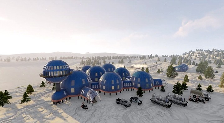 Snowflake, a estação espacial que a Rússia construirá no Ártico