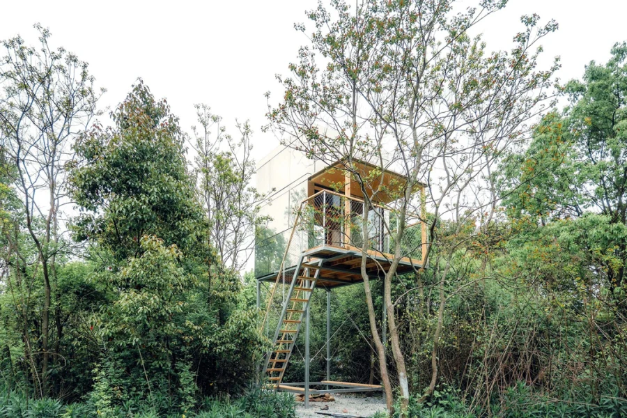 construção pré-fabricada