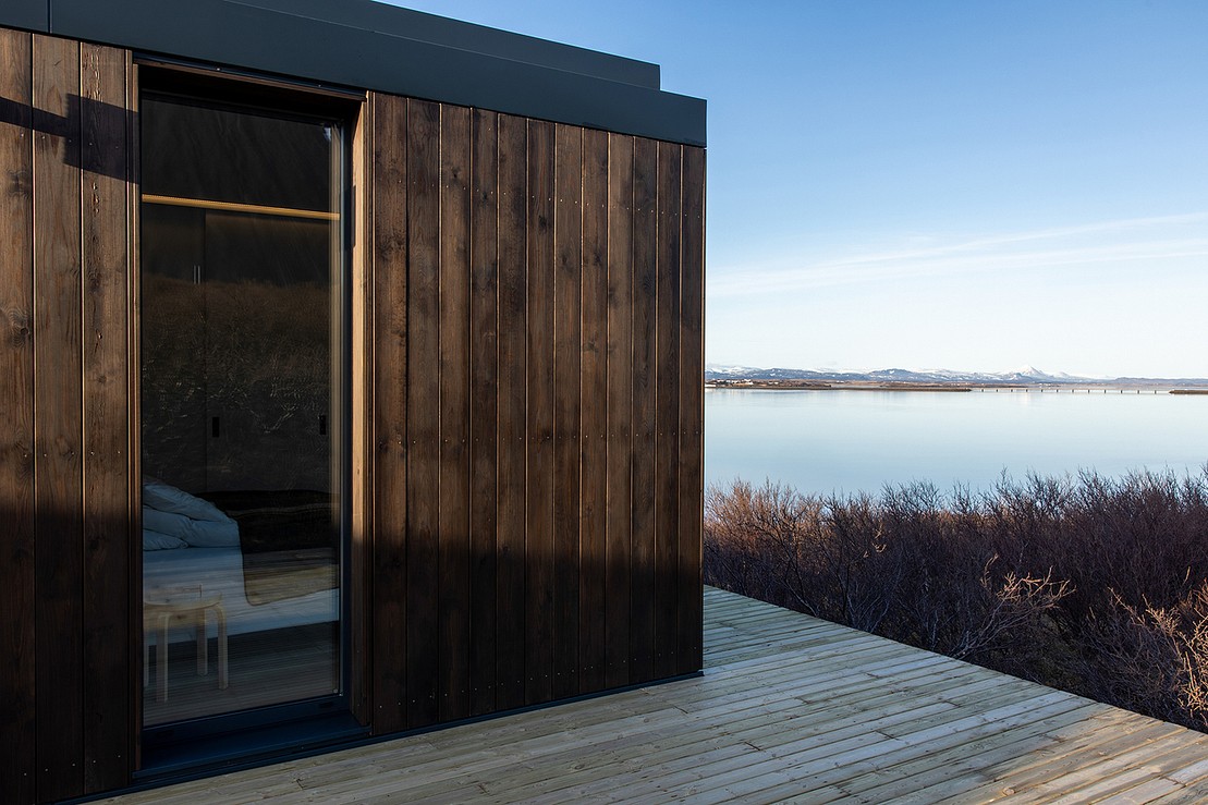 Casas pré-fabricadas com materiais naturais Casas pré-fabricadas em madeira